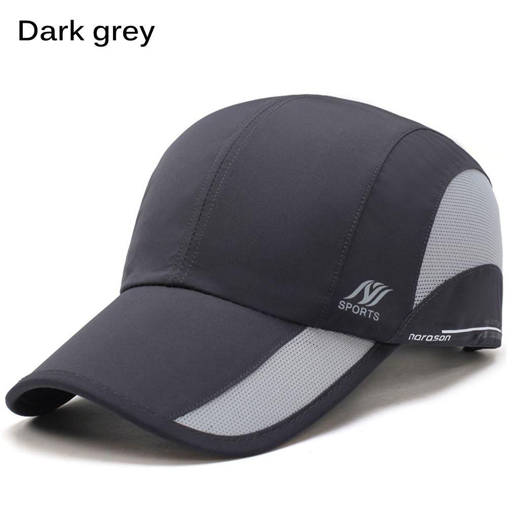 ☆YOLA☆ Women's Fashion Breathable Hat Running Mesh Sport Baseball Cap Waterproof Men Outdoor Quick-drying Sun Visor/Multicolor