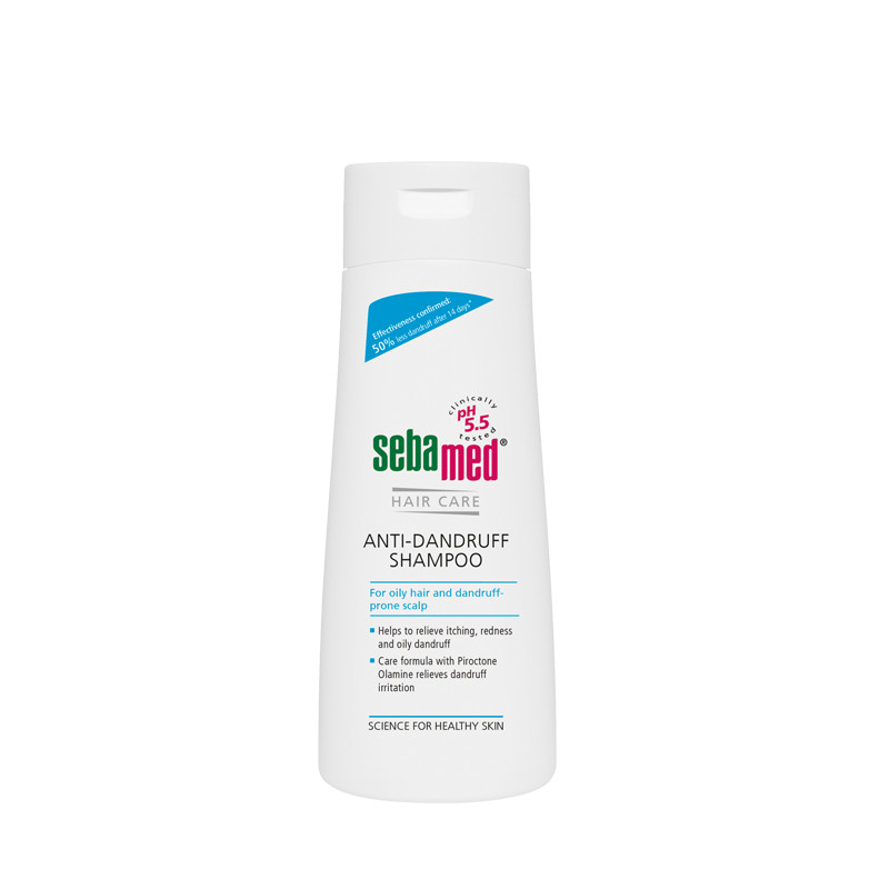 Dầu gội giúp làm giảm gàu Sebamed pH 5.5 Anti-Dandruff Shampoo 200ml (Nhập khẩu)