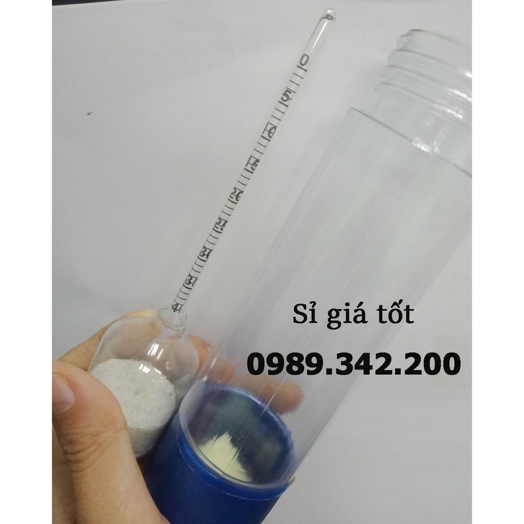 Combo 5 ống đo độ mặn của nước/Tỷ trọng đo độ mặn