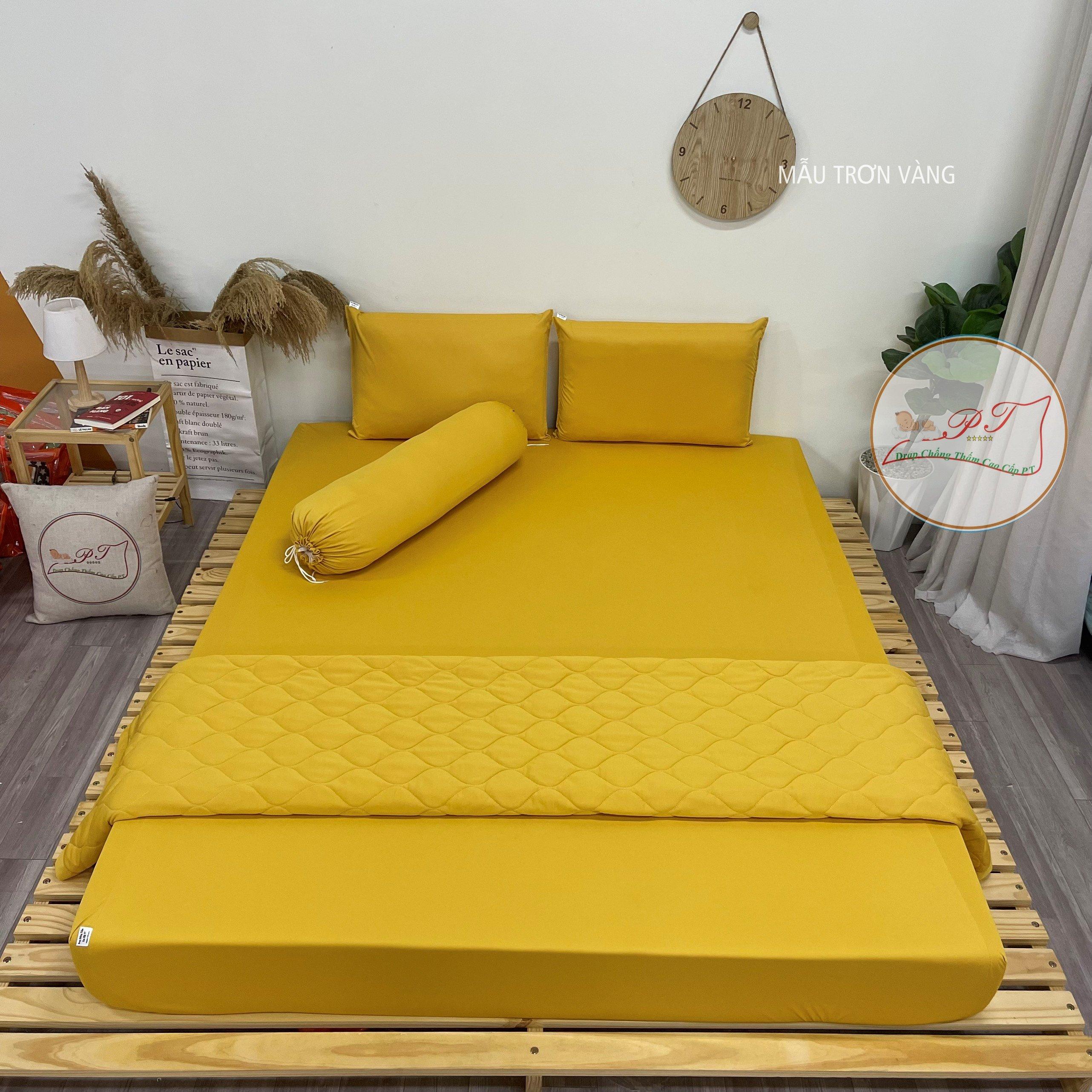 Ga Chống Thấm PT Họa Tiết Vàng Trơn