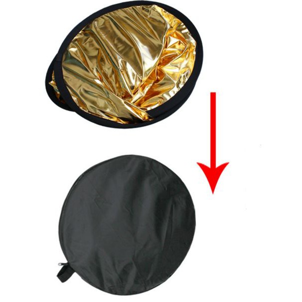 Tấm Hắt Sáng 2 Trong 1 Cho Studio Reflector Disc 110 - Hàng nhập khẩu