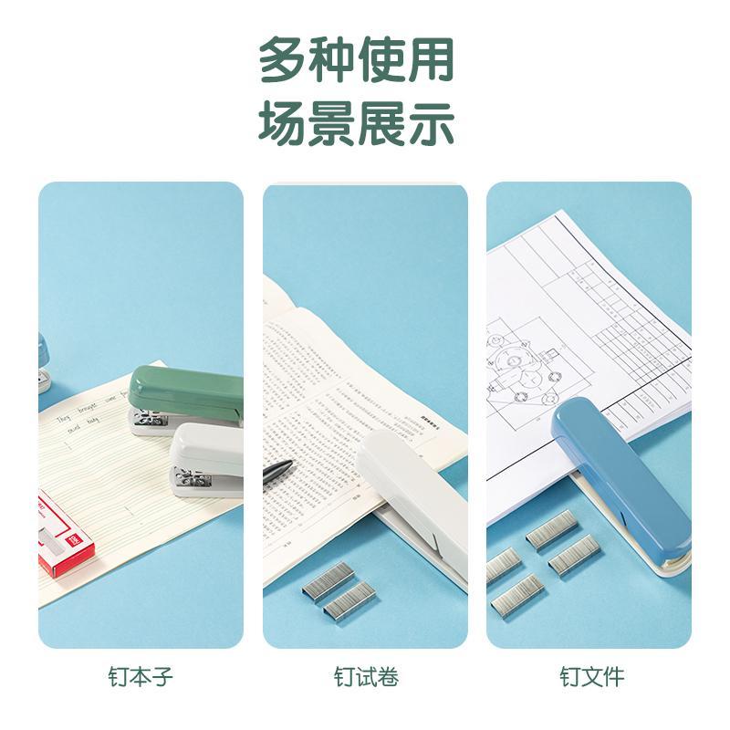 Dập Ghim Dạng Xoay - Deli TA304 - Màu Xanh Lá