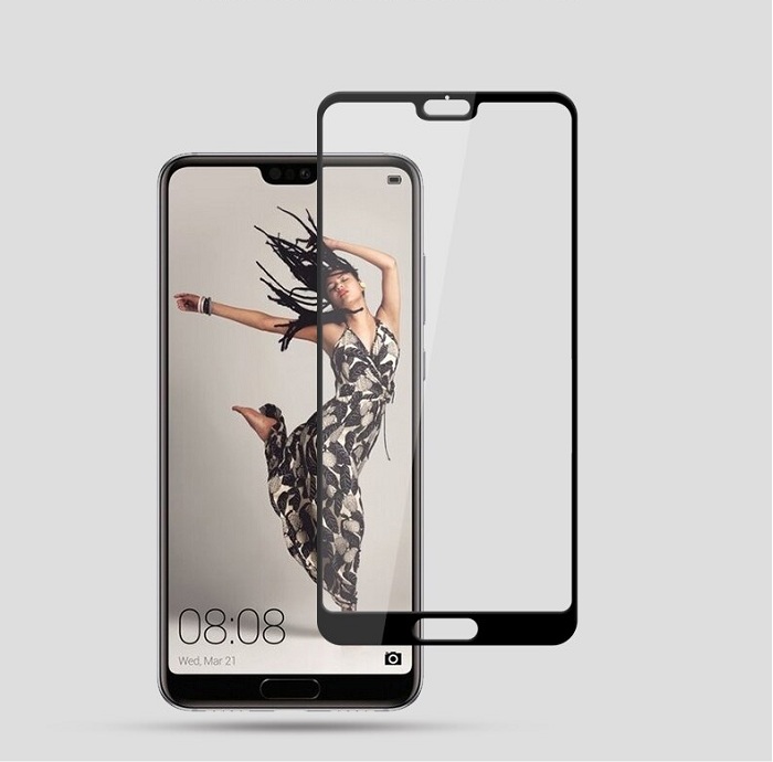 Tấm dán cường lực full màn hình 5D dành cho Huawei Nova 3e, P20 Lite