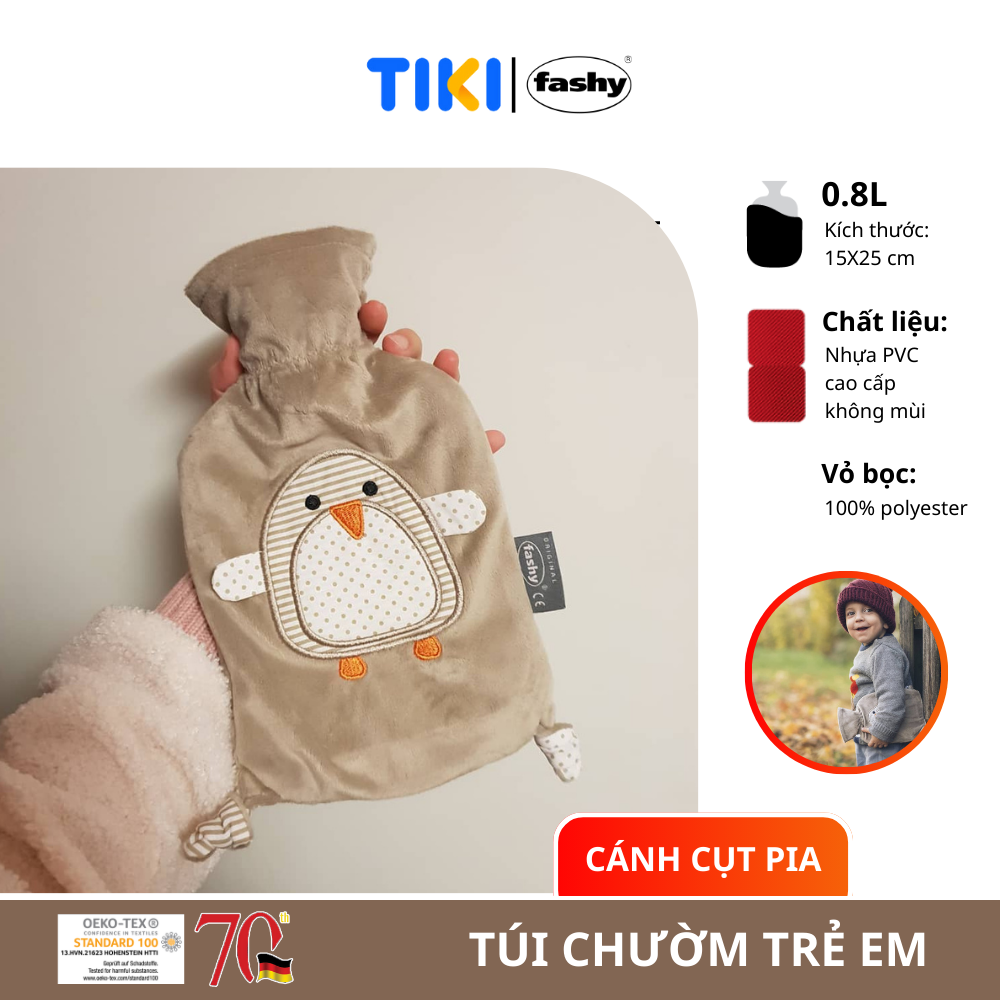 Túi Chườm Fashy Germany hoạ tiết Chim Cánh Cụt Pia
