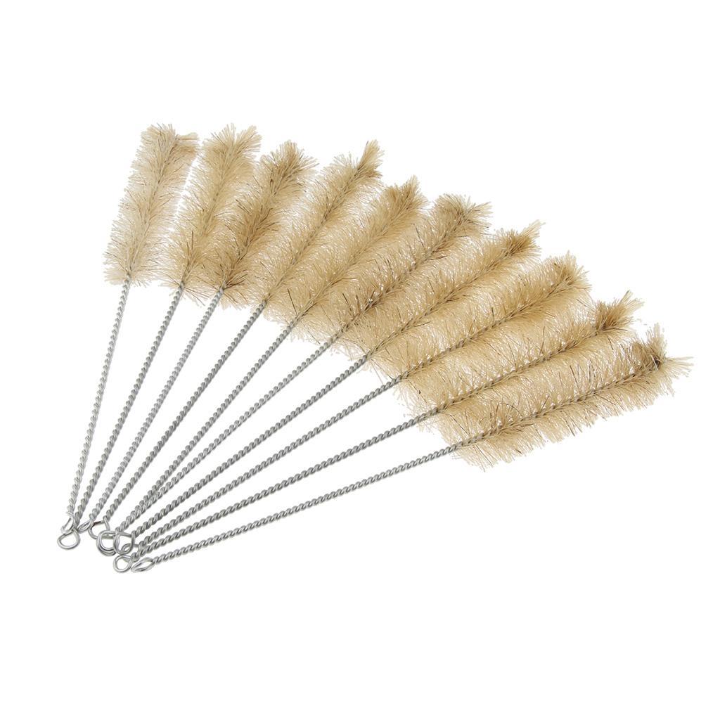 10 PCS Furnace/Burner Cleaning Brushes Narrow Neck Nottle Brushes Durable
