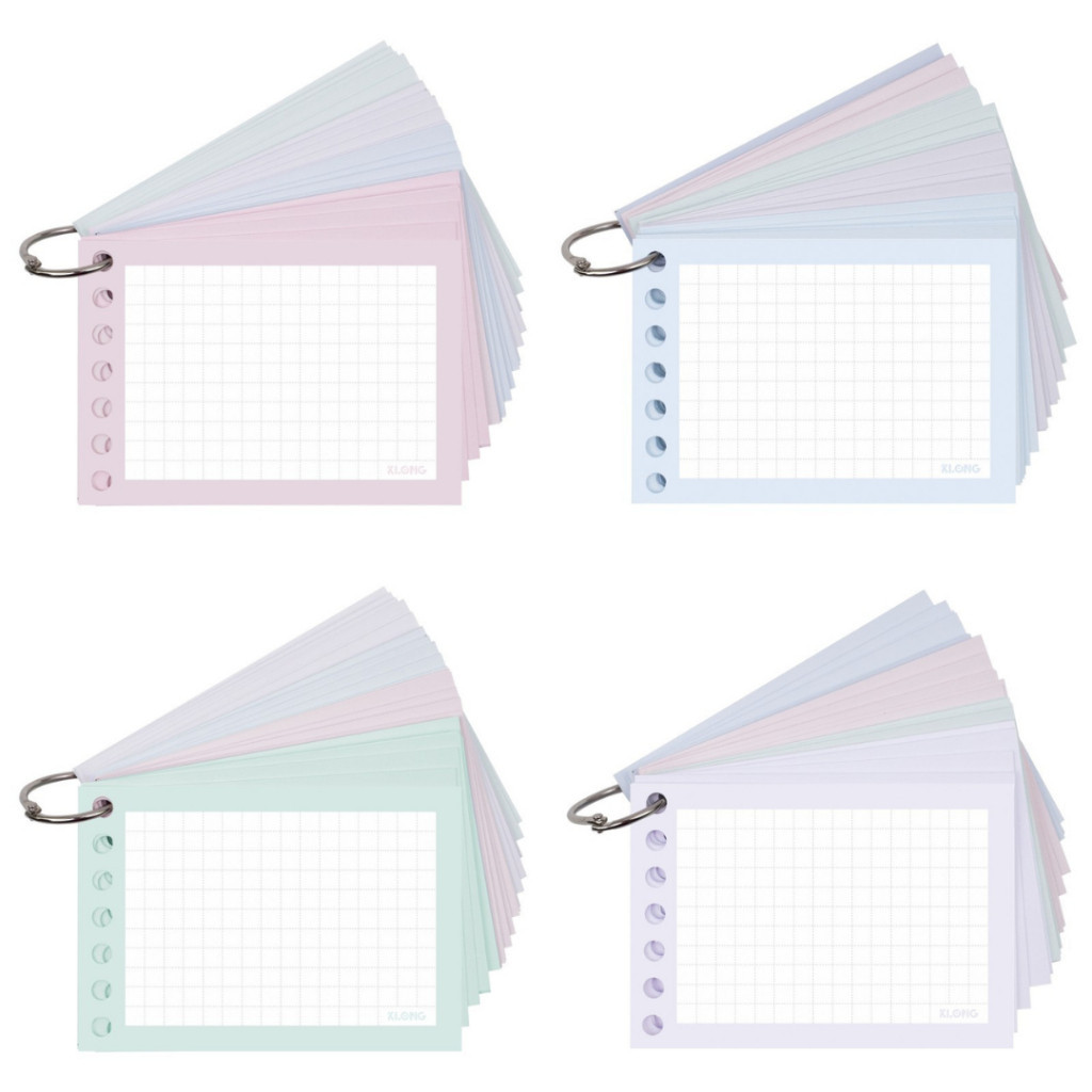 Tệp Binder Card 80 tờ A7 4 màu 150/76; MS: 910