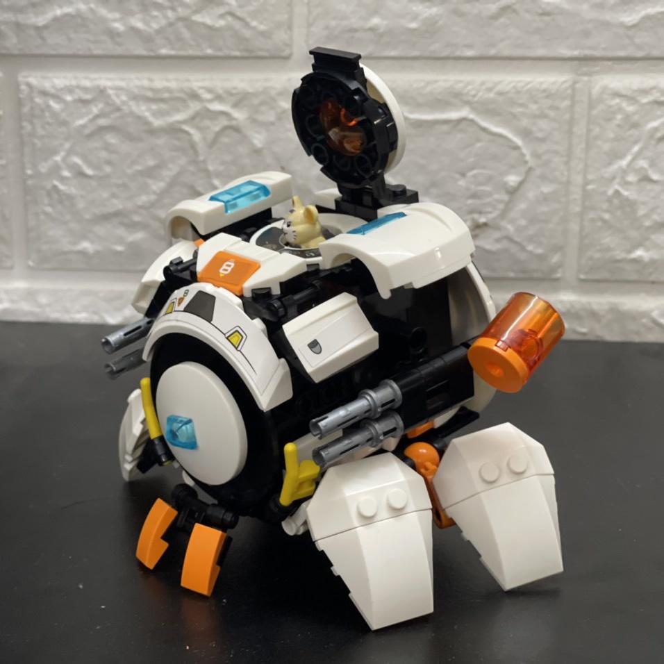 Đồ Chơi Lắp Ráp Kiểu LEGO Overwatch Wrecking Ball Mech Robot 10in1 HAMSTER 50029 Với 234 Mảnh Ghép