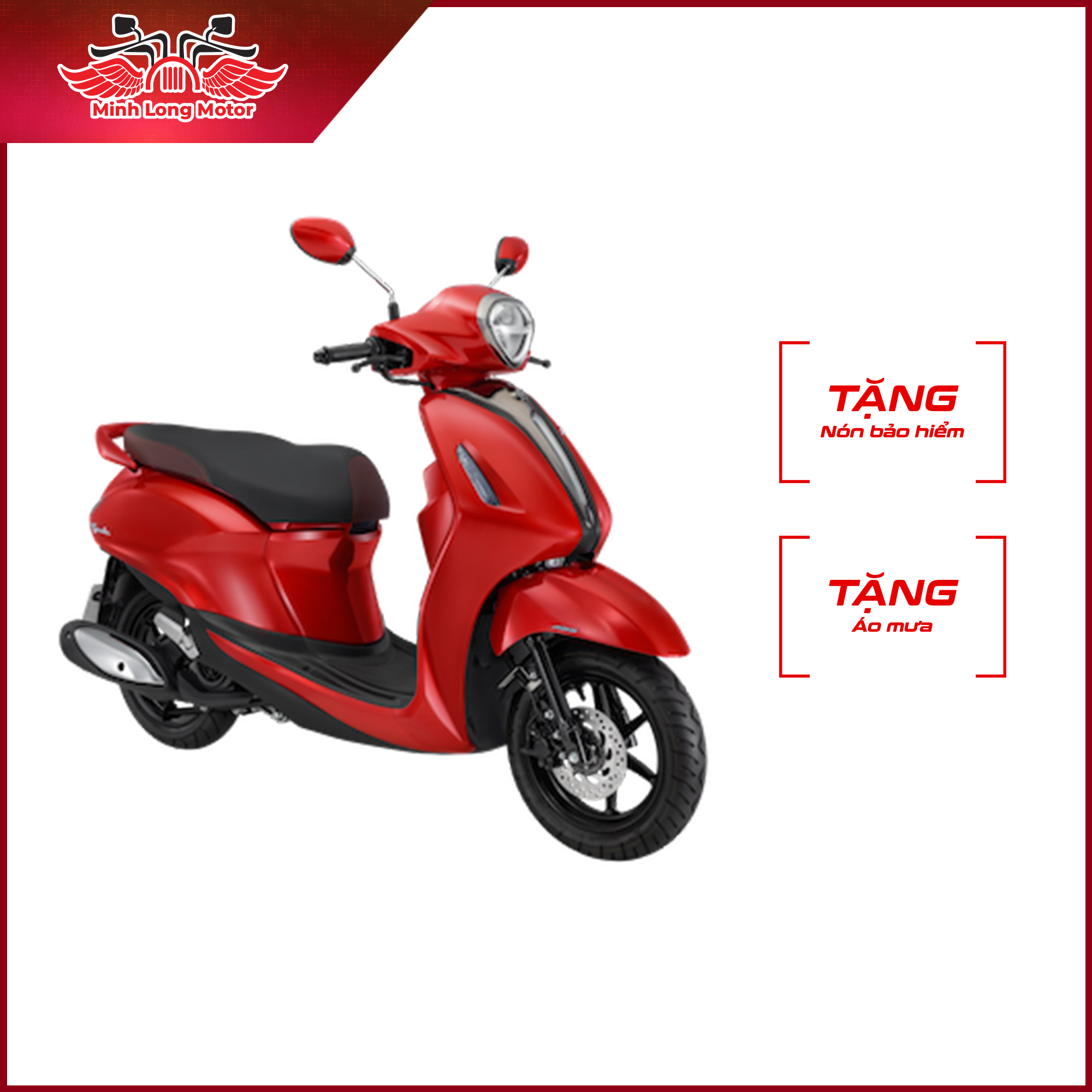 Xe Tay Ga Yamaha Grande 125 - 2024 - Đặc biệt hoàn toàn mới - Trắng đen