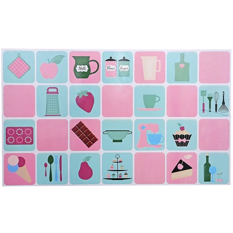 Giấy dán tường bếp, decal dán bếp, miếng dán bếp, giấy dán bếp chống dầu mỡ, chịu nhiệt cao