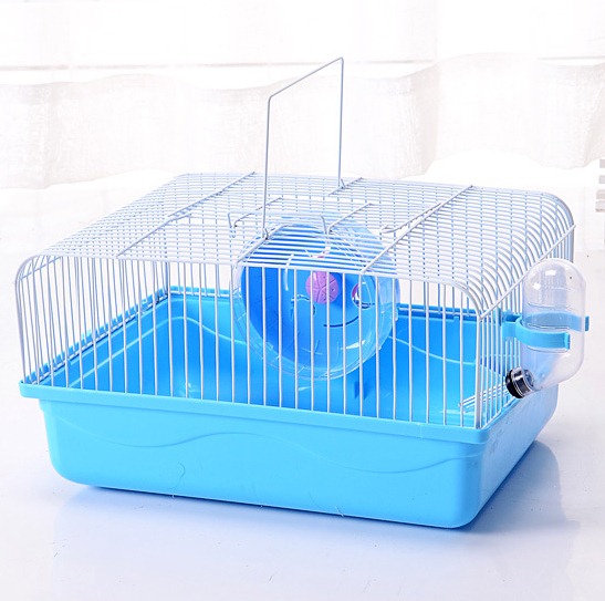 Lồng Nuôi Hamster 30cm Có Kèm Wheel Bình Nước Máng Ăn