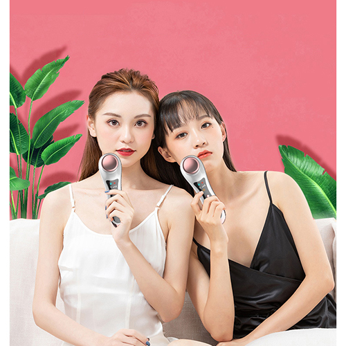 Máy massage mặt mắt nóng lạnh mịn da và trẻ hóa da SD-1605 - Tặng kèm máy massage lăn trị thâm quầng mắt, môi Xpreen XPRE118