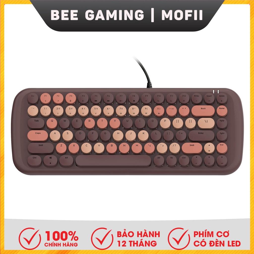 Bàn phím cơ chính hãng MOFII – Candy M (84 nút / Led trắng