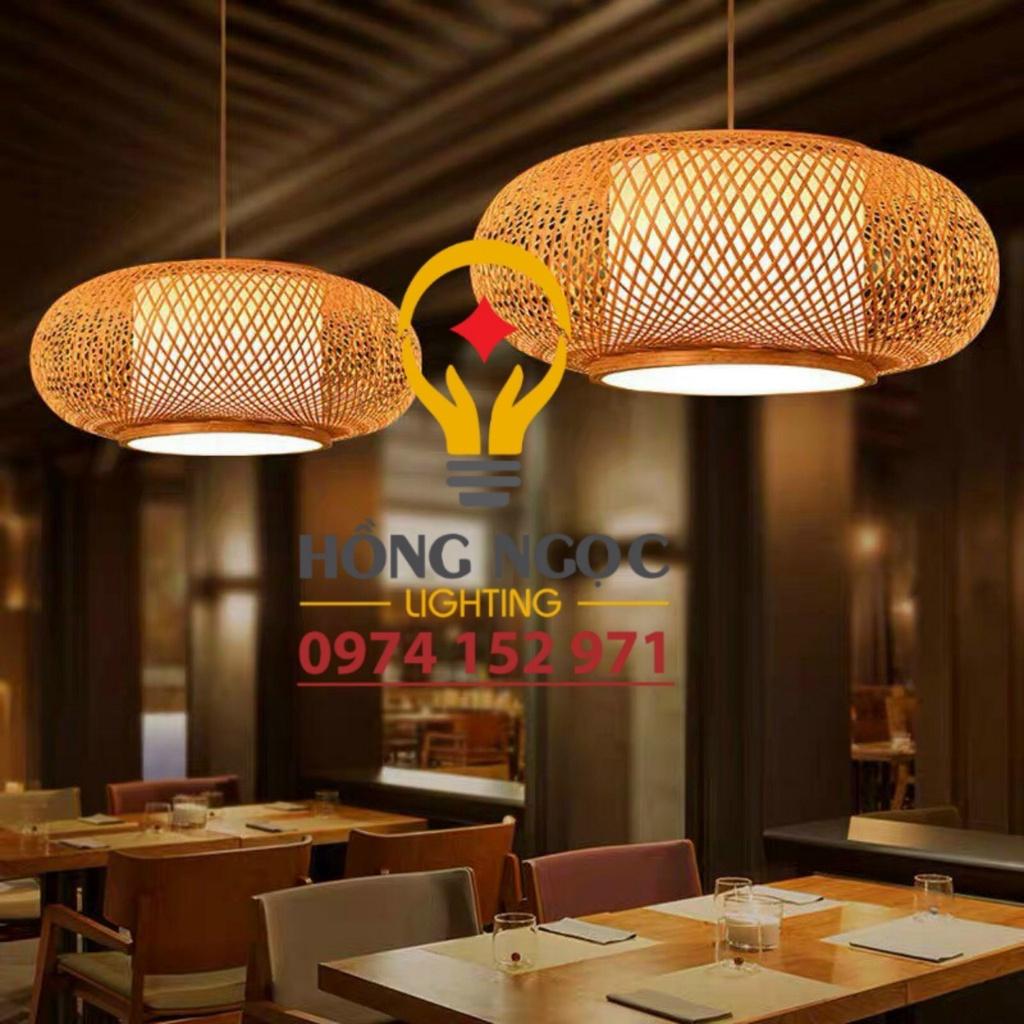 ĐÈN THẢ mây tre đan
