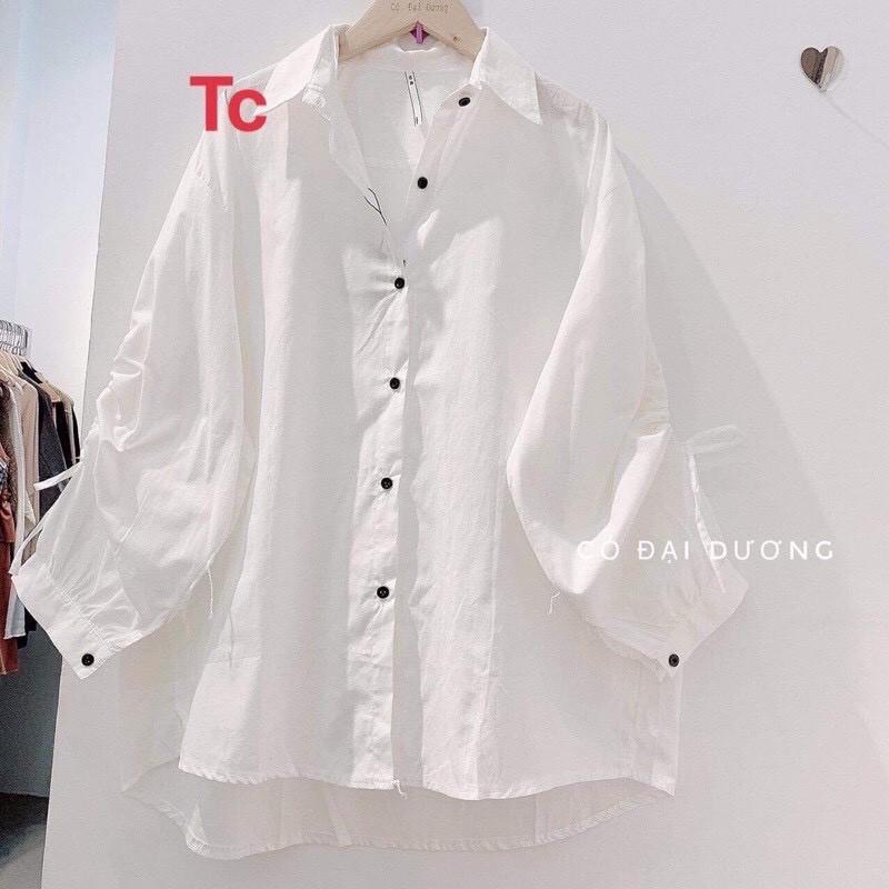 ÁO SƠ MI NỮ, ÁO KIỂU TAY RÚT SIÊU XINH