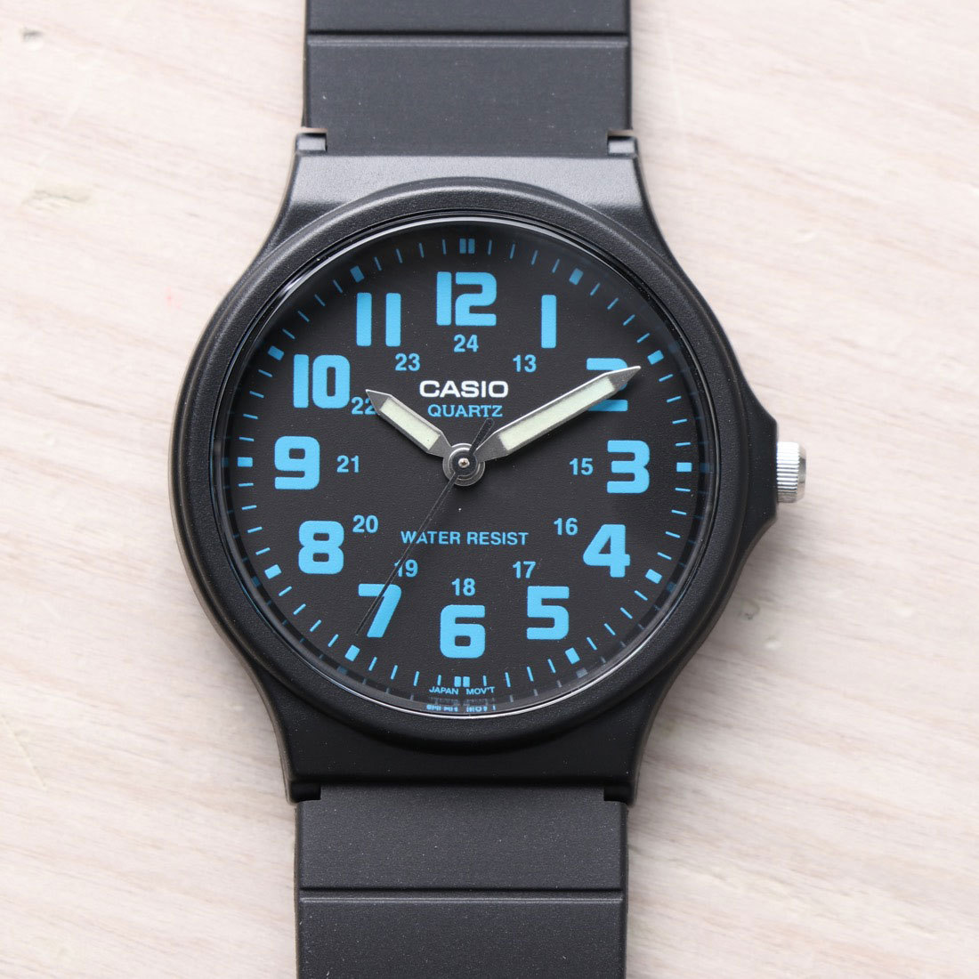 Đồng hồ unisex dây nhựa Casio MQ-71-2BDF