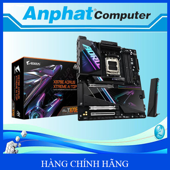 Bo Mạch Chủ Main Gigabyte X870E AORUS X TREME AI TOP Socket AM5 - Hàng Chính Hãng