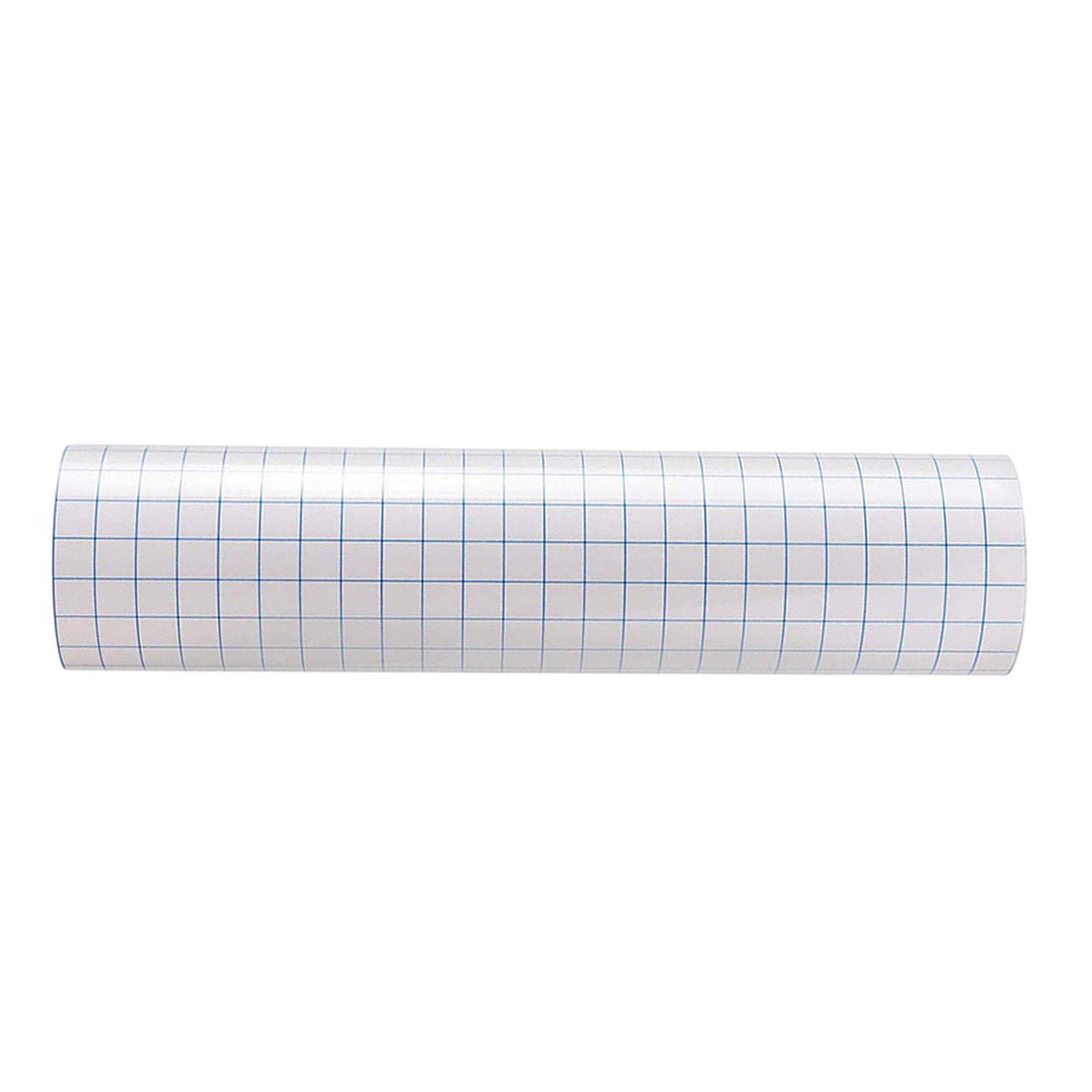 Vinyl Transfer Paper Tape Roll Application Tape for Sticky with Alignment Grid for Car