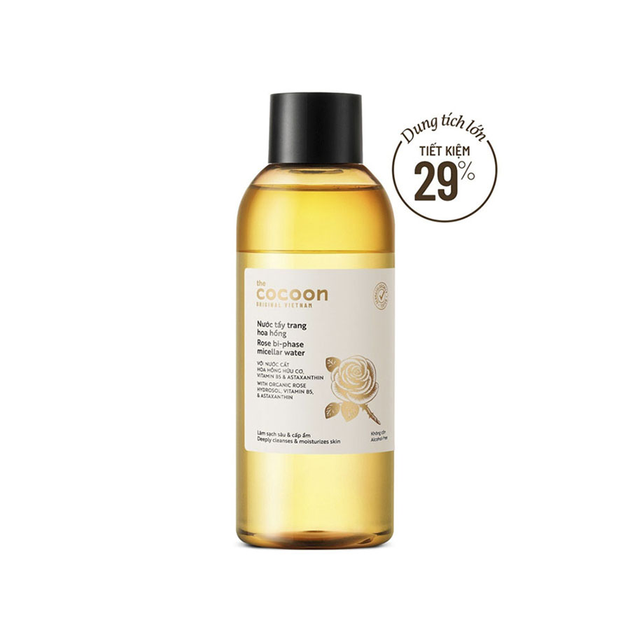 Nước Tấy Trang Hoa Hồng Cocoon 310ml