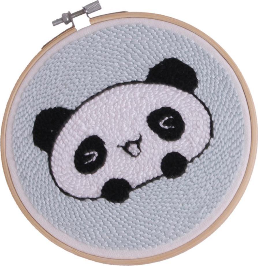 Bộ Dụng Cụ Thêu DIY Kiểu Hoạt Hình Động Vật Cho Người Mới Bắt Đầu