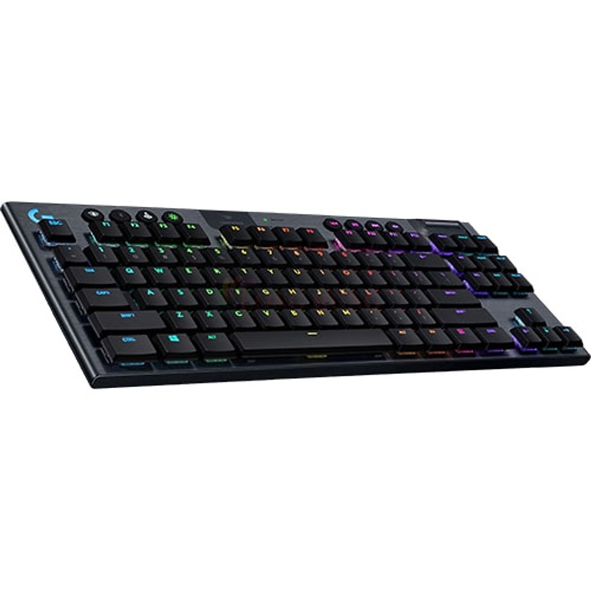 Bàn phím game cơ học không dây Lightspeed Logitech G913 TKL - Không phím số, 3 loại switch cấu hình thấp, Bluetooth/USB, RGB Lightsync - Hàng Chính Hãng