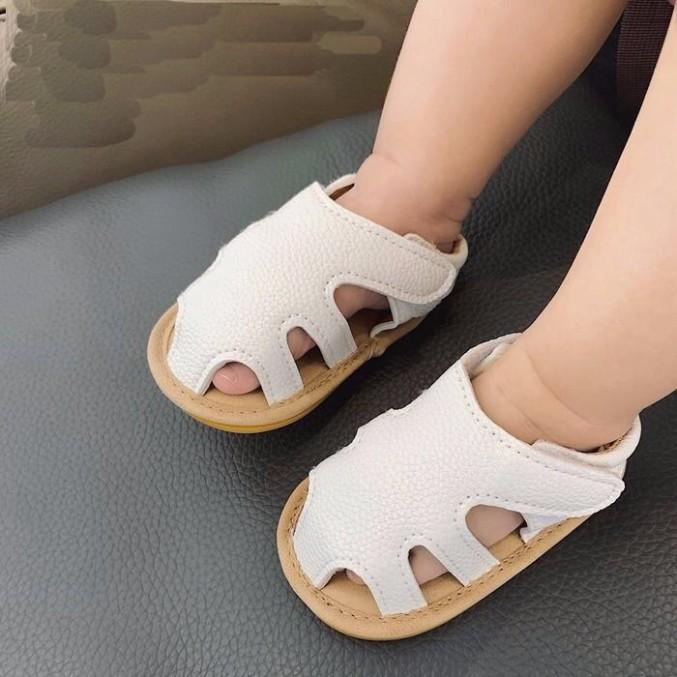 Giày sandal tập đi cho bé cao cấp đế cao su chống trơn trượt dễ thương cho bé