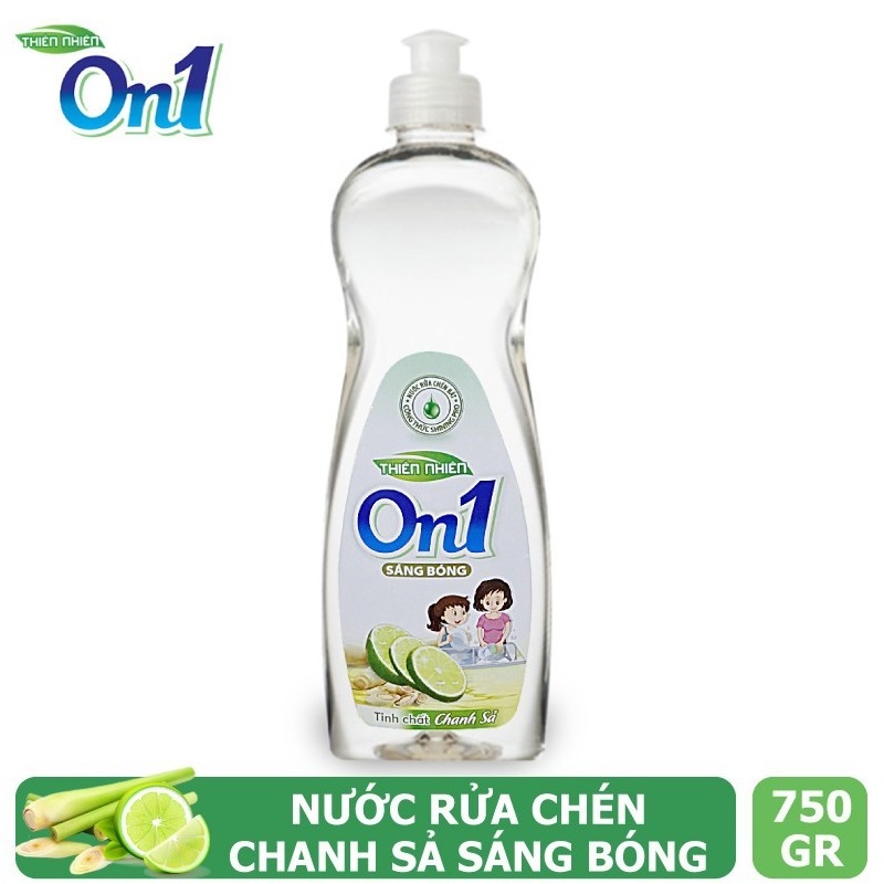 Nước rửa chén On1 hương chanh sả 750g N5204