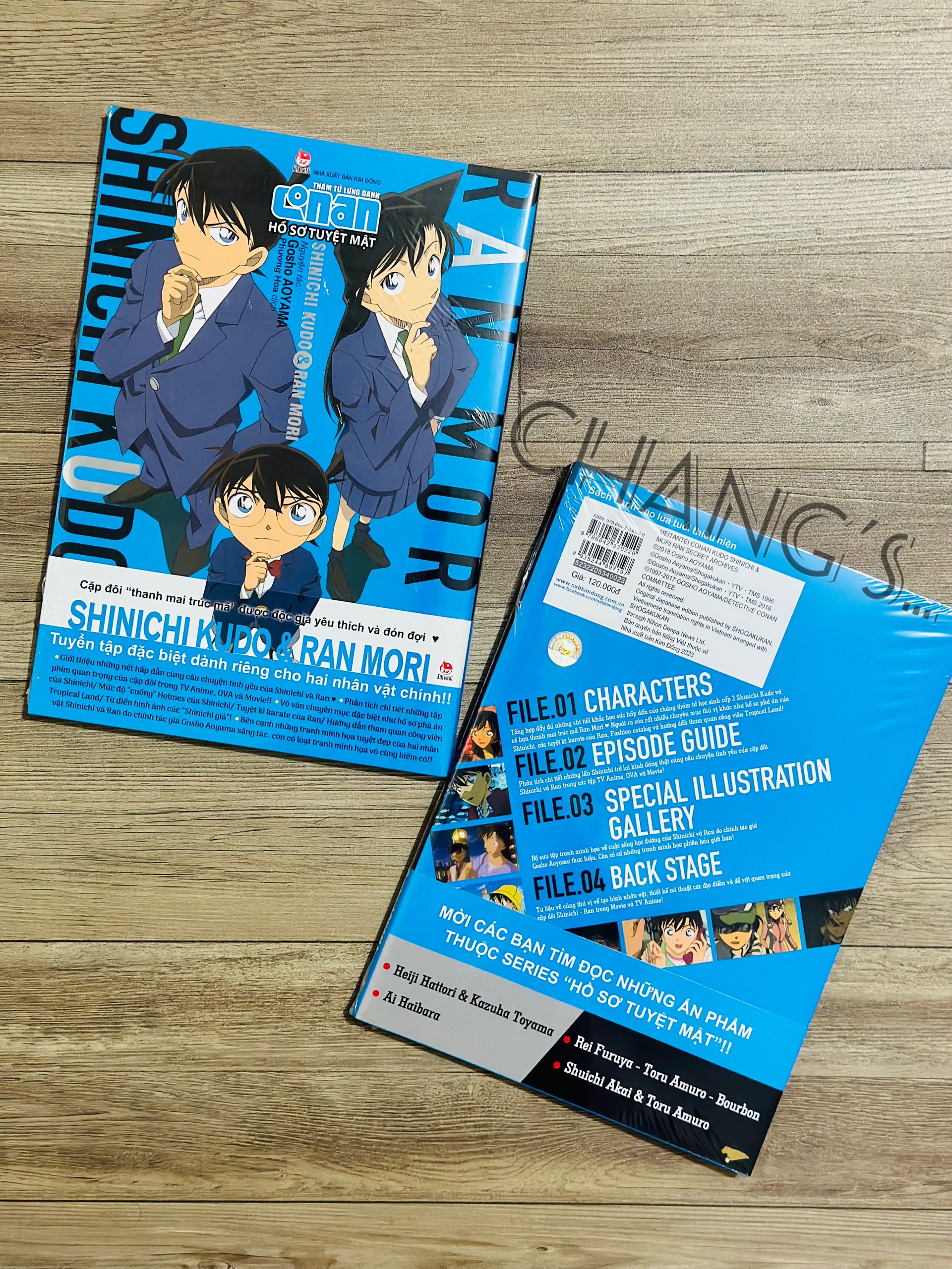 Thám Tử Lừng Danh Conan: Hồ Sơ Tuyệt Mật - Shinichi Kudo & Ran Mori - Tặng Kèm Obi