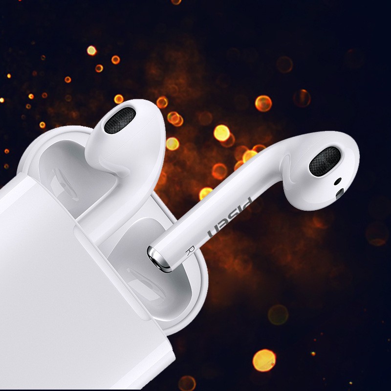 Tai nghe không dây Pisen True Wireless Airbuds  White- Hàng Chính Hãng