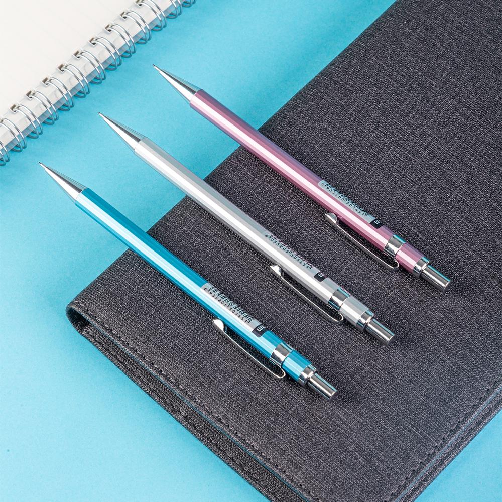 Bút Chì Bấm 0.5 mm - Deli EU999 - Màu Xanh Dương