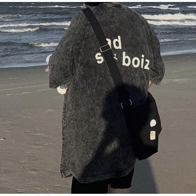Áo Thun Local Brand Sadboiz Wash Nhuộm Nam Nữ Unisex Full Mạc