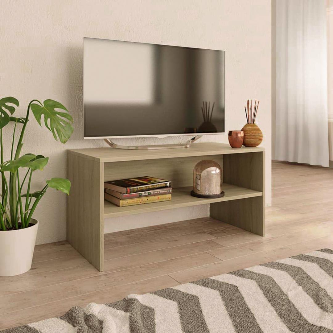 Kệ TV phòng ngủ thiết kế đẹp bằng gỗ công nghiệp SMLIFE Tati