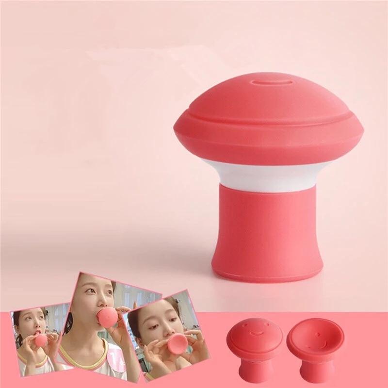 Mặt mới công cụ giảm béo khuôn mặt nâng da làm săn v hình công cụ tập thể dục dễ thương công cụ tập thể dục chống nhăn Color: Purple