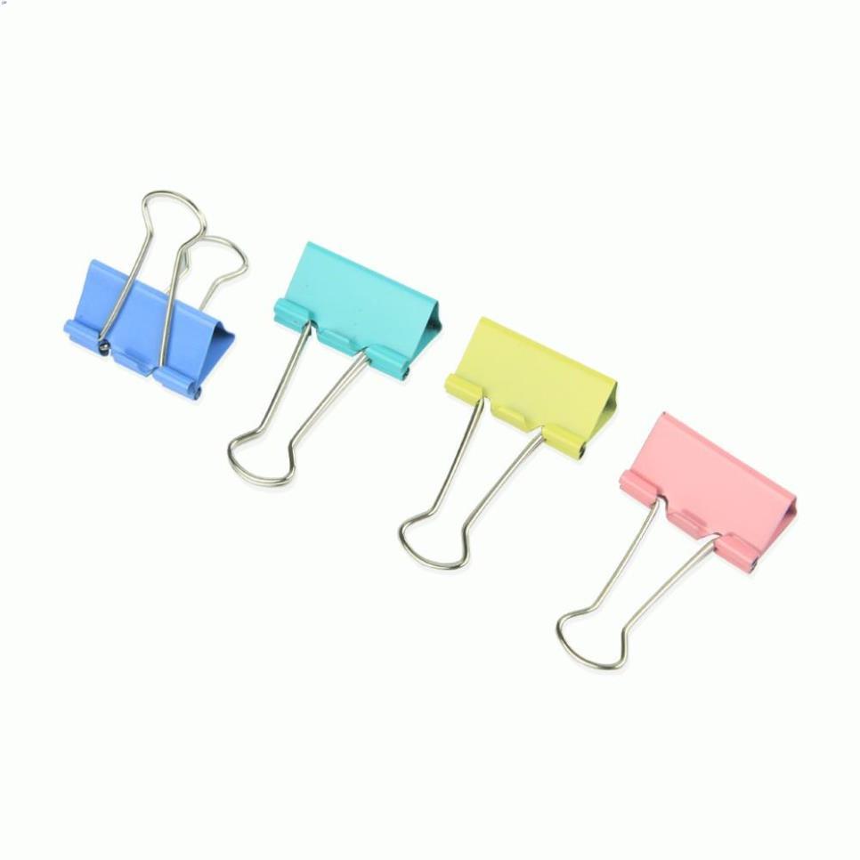 Kẹp bướm nhiều màu của Hồng Hà 32 mm 6641
