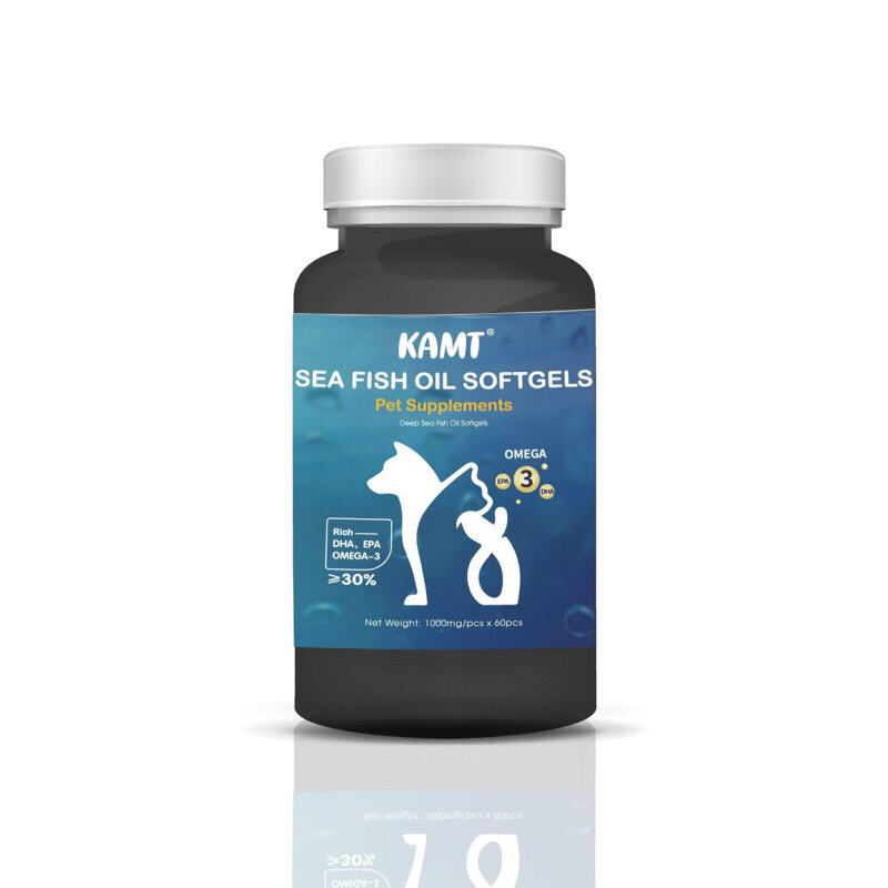 Viên dầu cá pets fish oil cho mèo giảm rụng lông