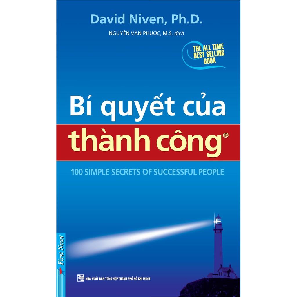 Sách - Bí quyết của thành công - FirstNews