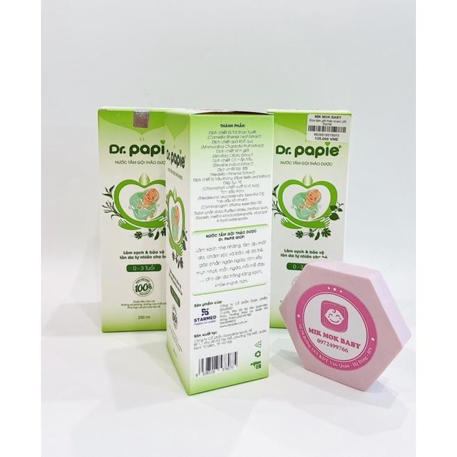 Sữa tắm gội thảo dược Dr.papie