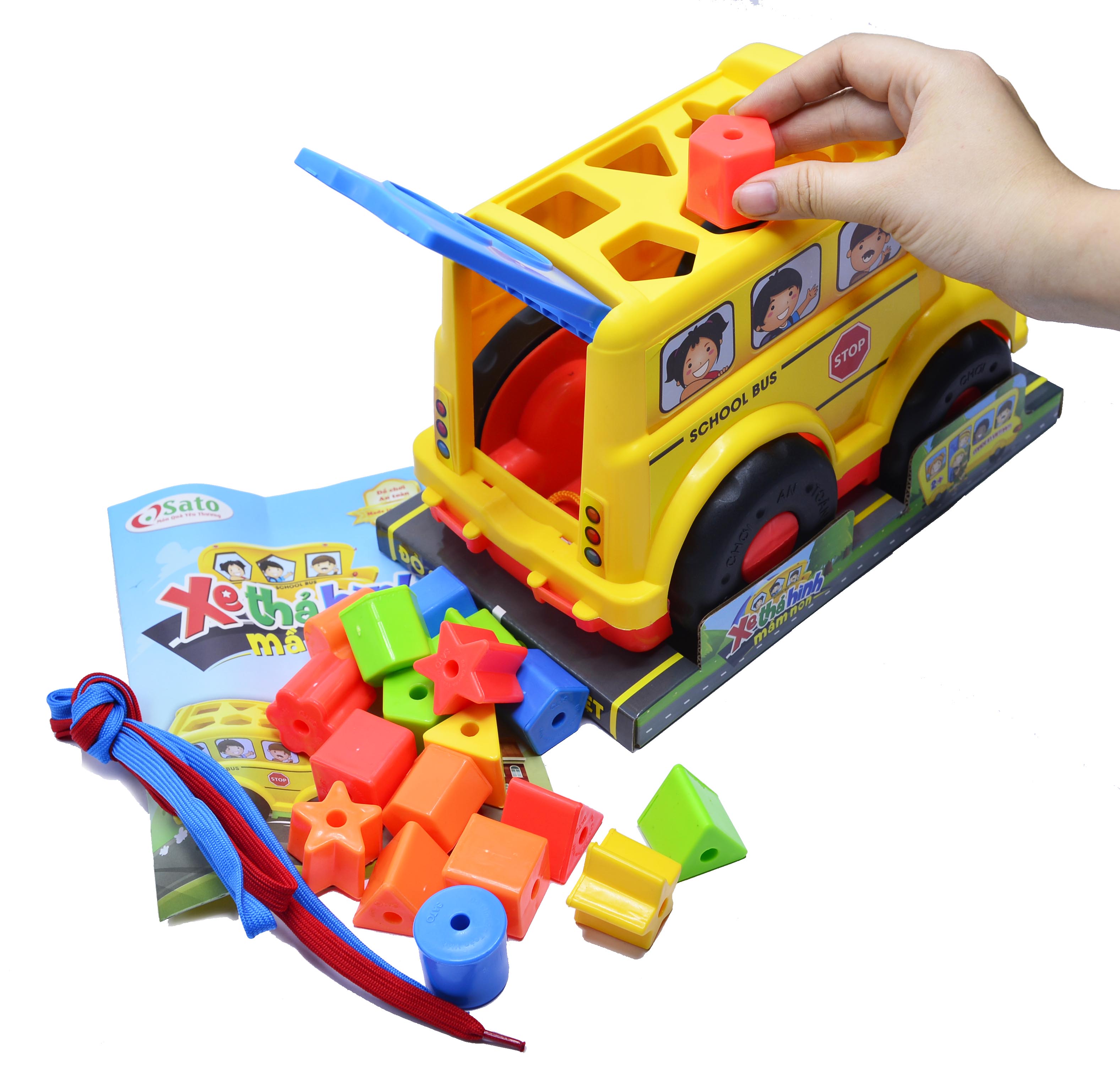 Xe Thả Hình Mầm Non “4 in 1” Với Các Tính Năng Vận Động Và Chơi Đơn Giản Nhưng Vô Cùng Thu Hút Các Bé