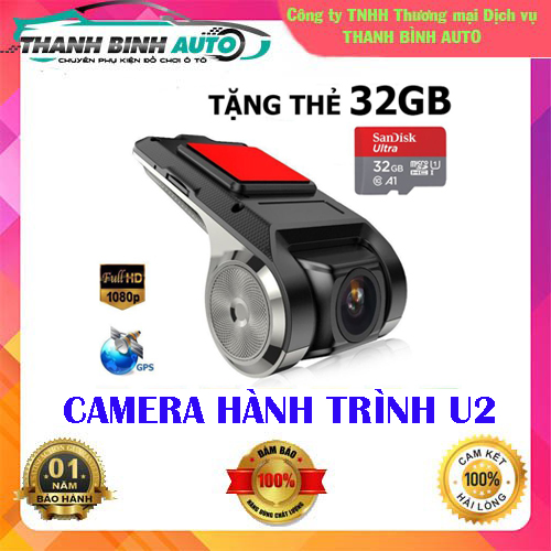 Camera hành trình U2 tích hợp màn dvd android quay hd giá rẻ , bảo hành 12 tháng