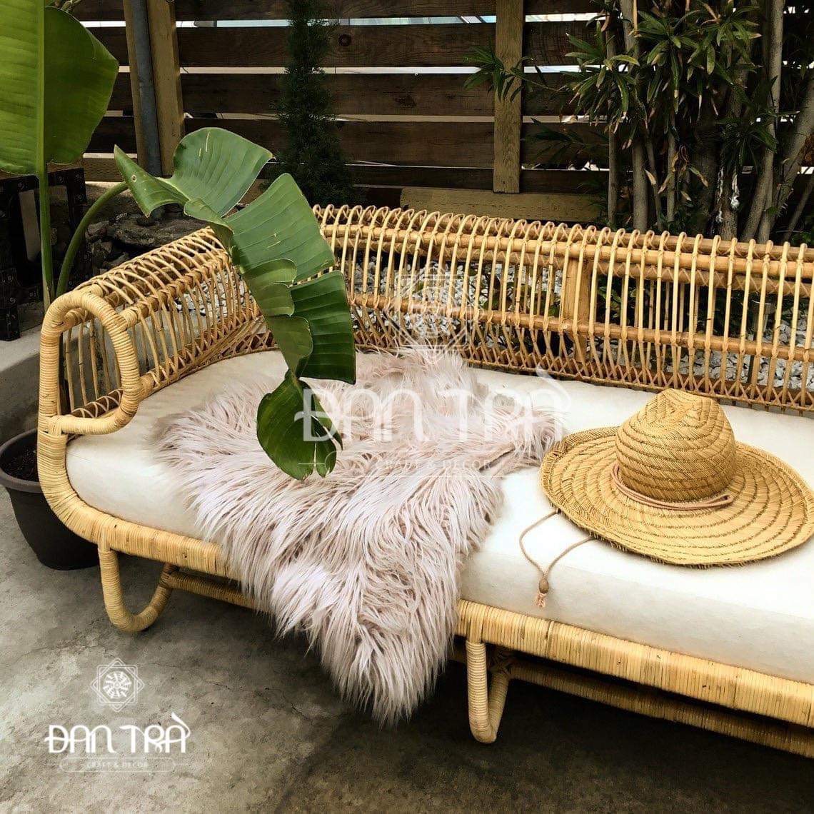 Ghế Sofa Mây Tổ Chim, Ghế Mây Đọc Sách- Ghế Mây Uống Trà- Ghế Mây Decor Phòng Khách-Nội Thất Mây Tre ĐAN TRÀ