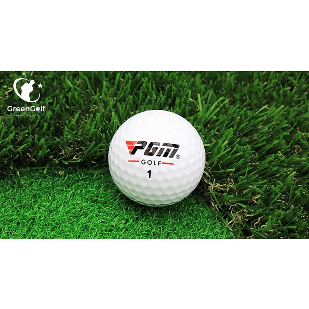Bóng Golf Nhập PGM Màu Trắng Trơn 2 Lớp / Chuyên Dùng Luyện Tập Chơi Golf Tại Nhà Và Sân Tập