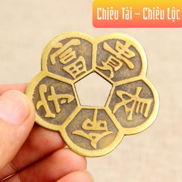 Đồng Xu Hoa Mai Kim Tiền