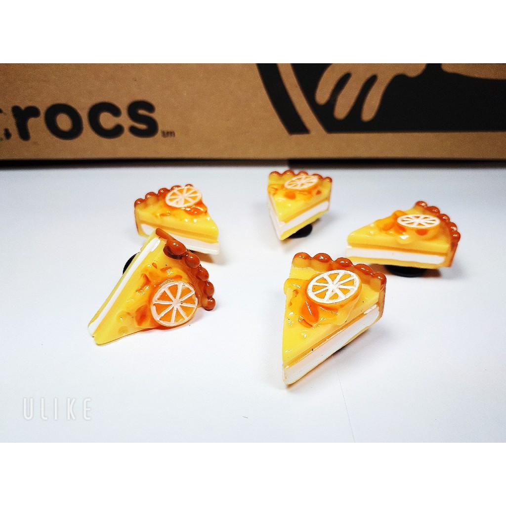 Nút gắn hkdesign/ phụ kiện trang trí mô hình BÁNH Pizza - loại đá cứng