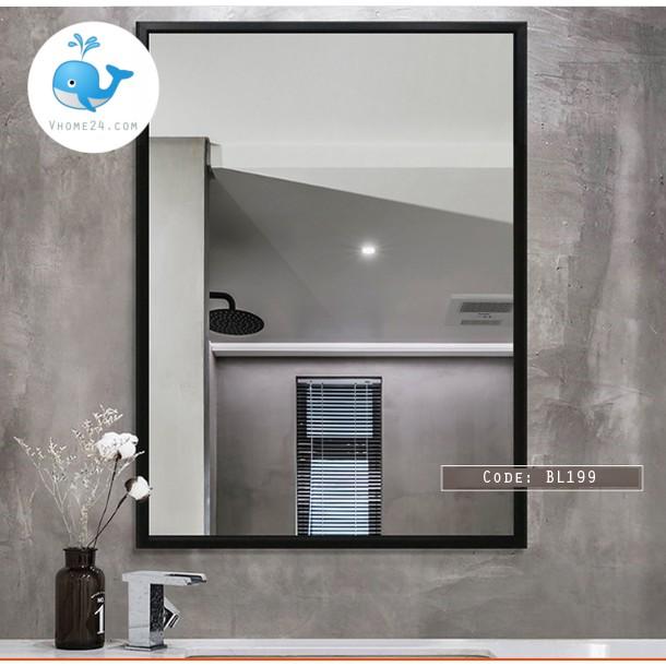 GƯƠNG PHÒNG TẮM VIỀN HỘP ĐEN CODE: BL199