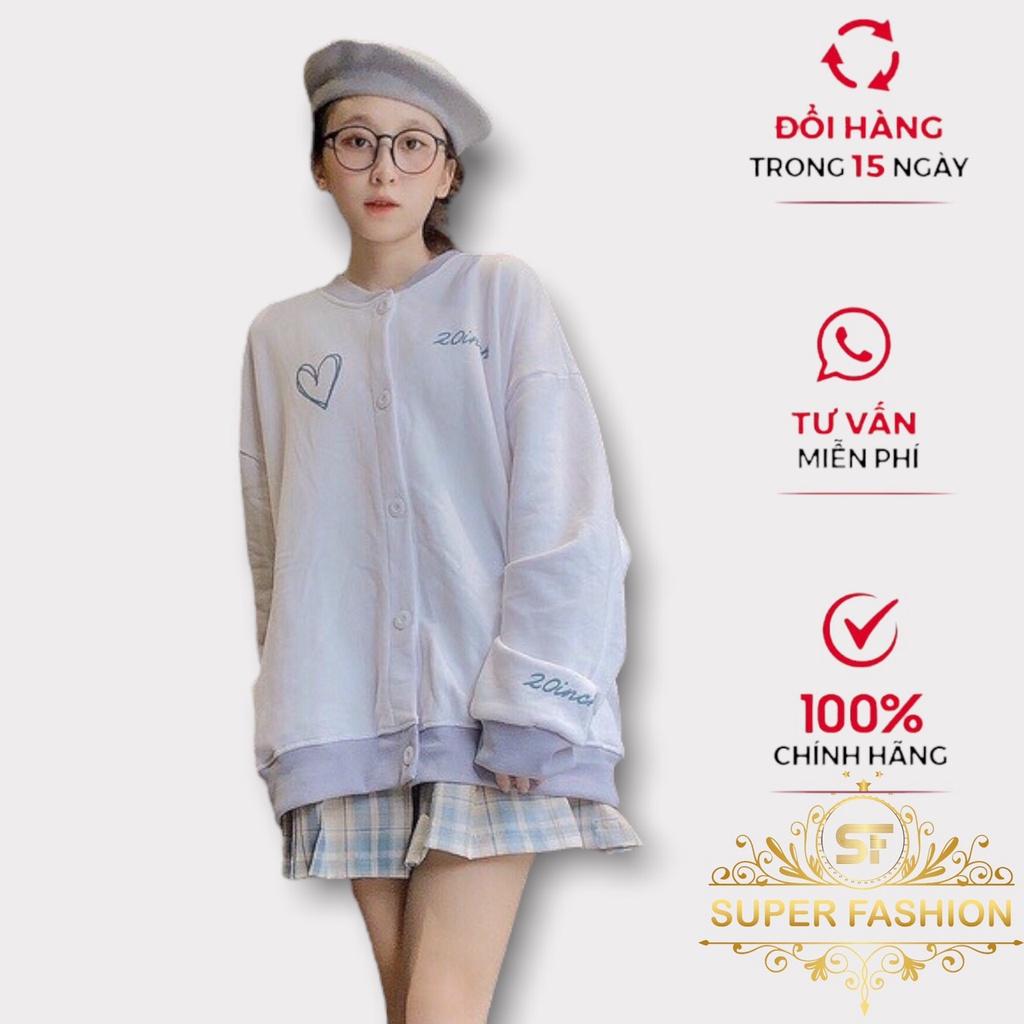 Áo Khoác Nữ Fashion Kiểu Dáng Cadigan Vải Nỉ Mền Mịn Mẫu Mới Hot Trend