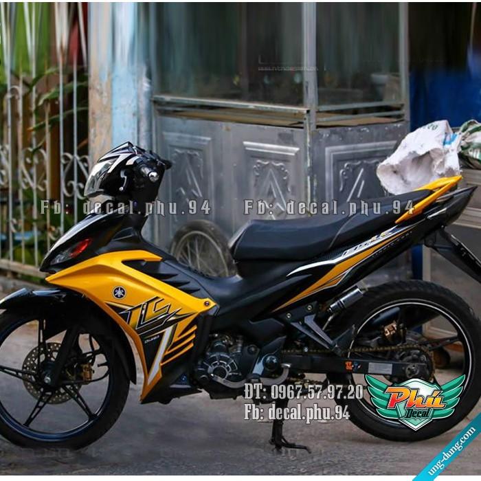 Tem rời EX 135 2011-2014 LC vàng đen