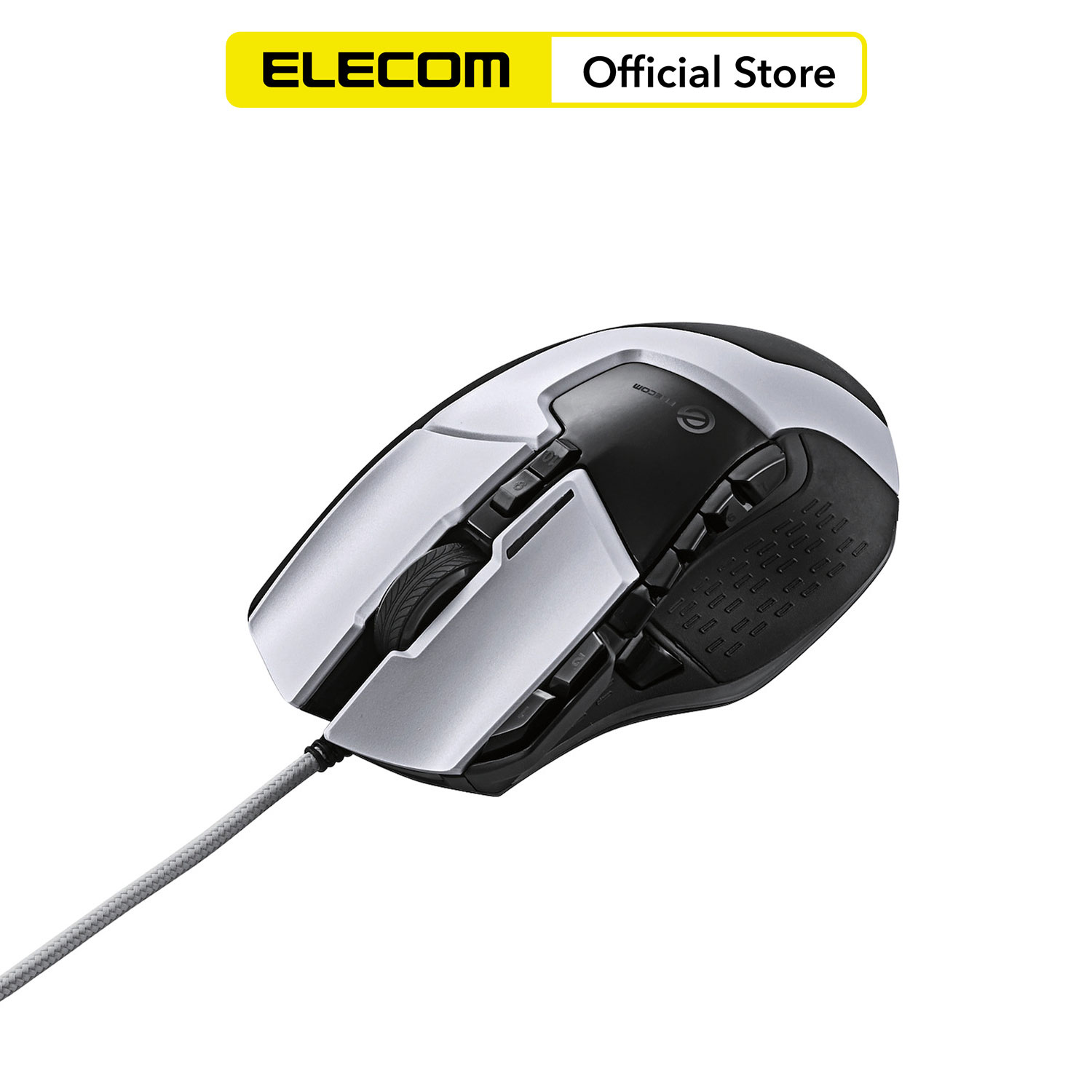 Chuột Gaming 16.000DPI 13 nút Elecom M-G02UR Hàng Chính Hãng-BẢO HÀNH 12 THÁNG