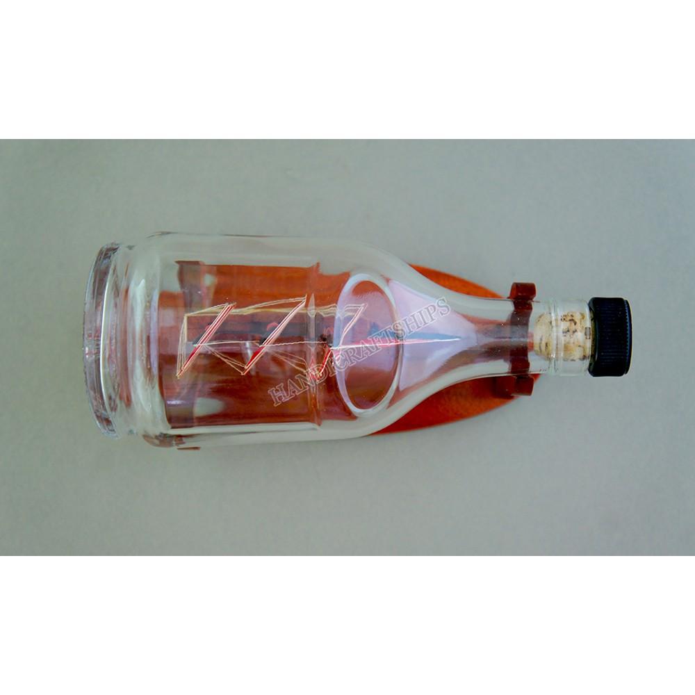 Mô Hình Thuyền Hạ Long Trong Chai Henessy