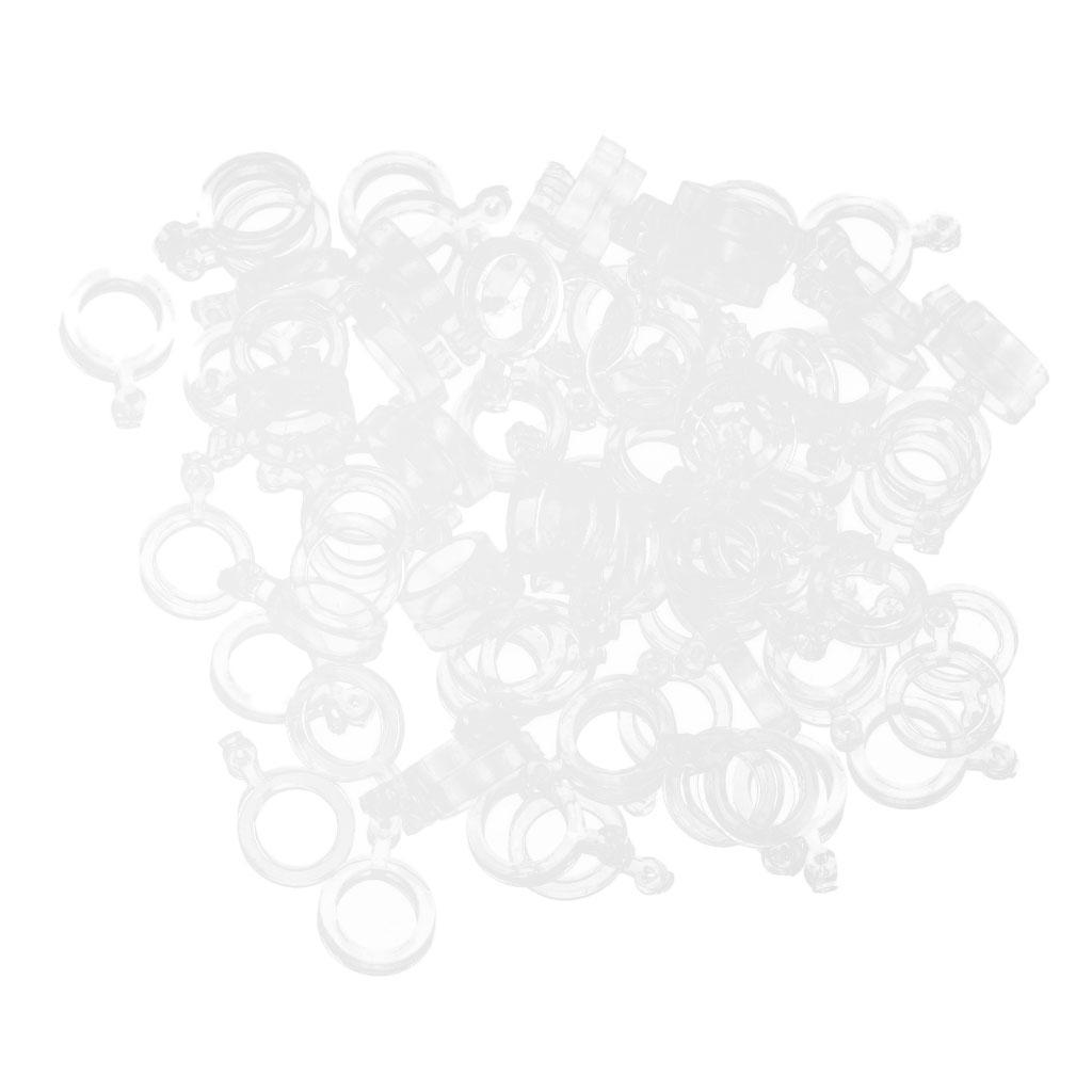 200 Pcs Elastic Baitbands for Carp fishing Pellets Bait Bands Transparent Rubber Rings Baits Bander Holder Boilie Stops