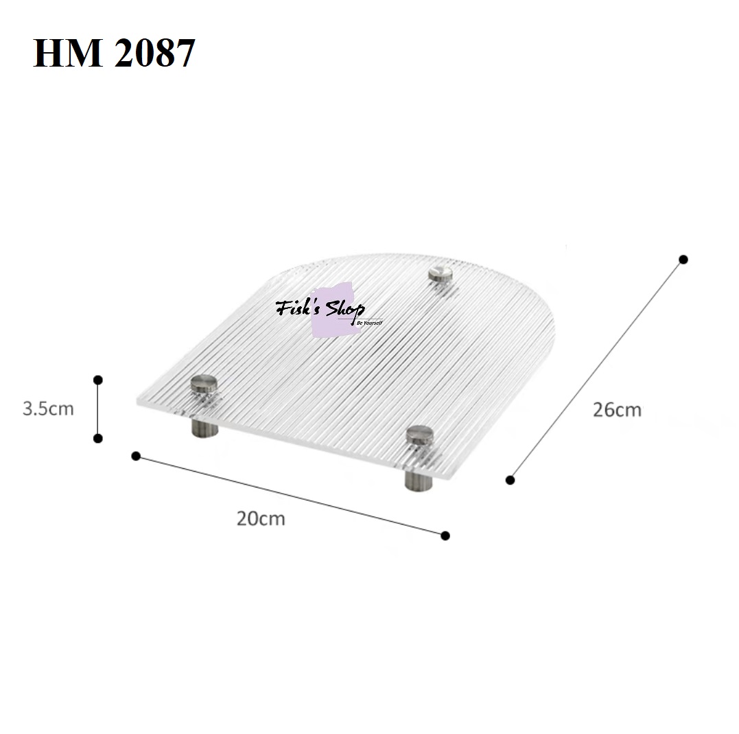 Khay đựng bánh sinh nhật, điểm tâm màu trắng hiện đại