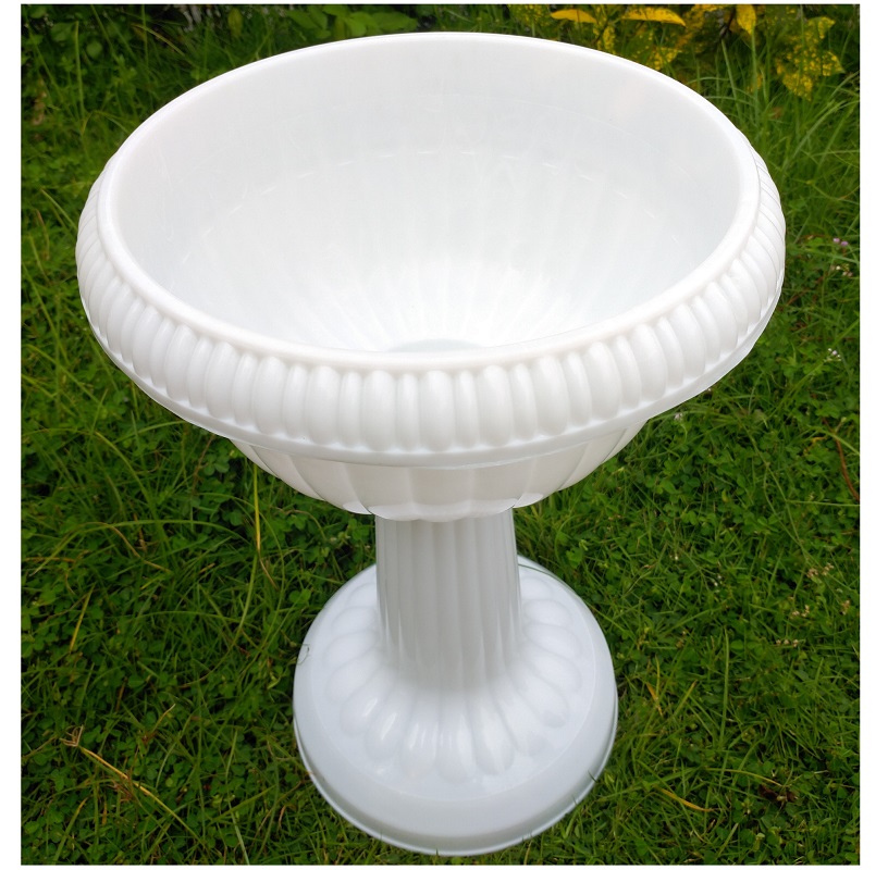 10 Chậu LY nhựa kèm ĐẾ tách rời, trồng hoa, cây cảnh, sen... Size3 Kt: 30x45